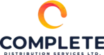Complete Distribution Services Ltd. logo with an orange and yellow circular design.
