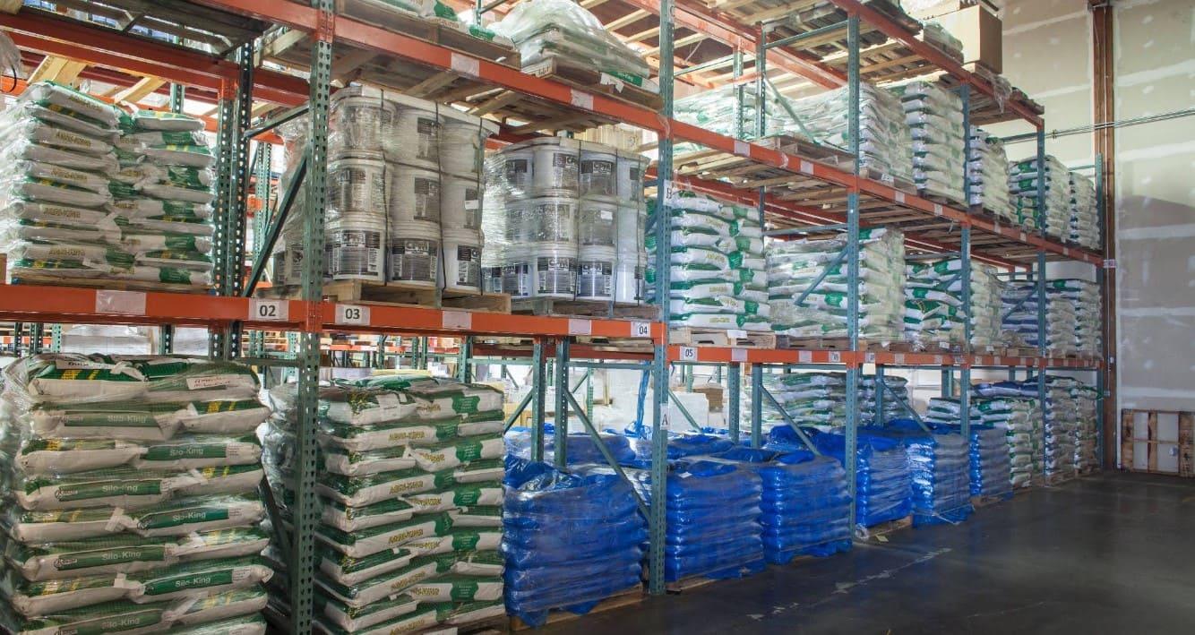 Organized products prepared for kitting and assembly services