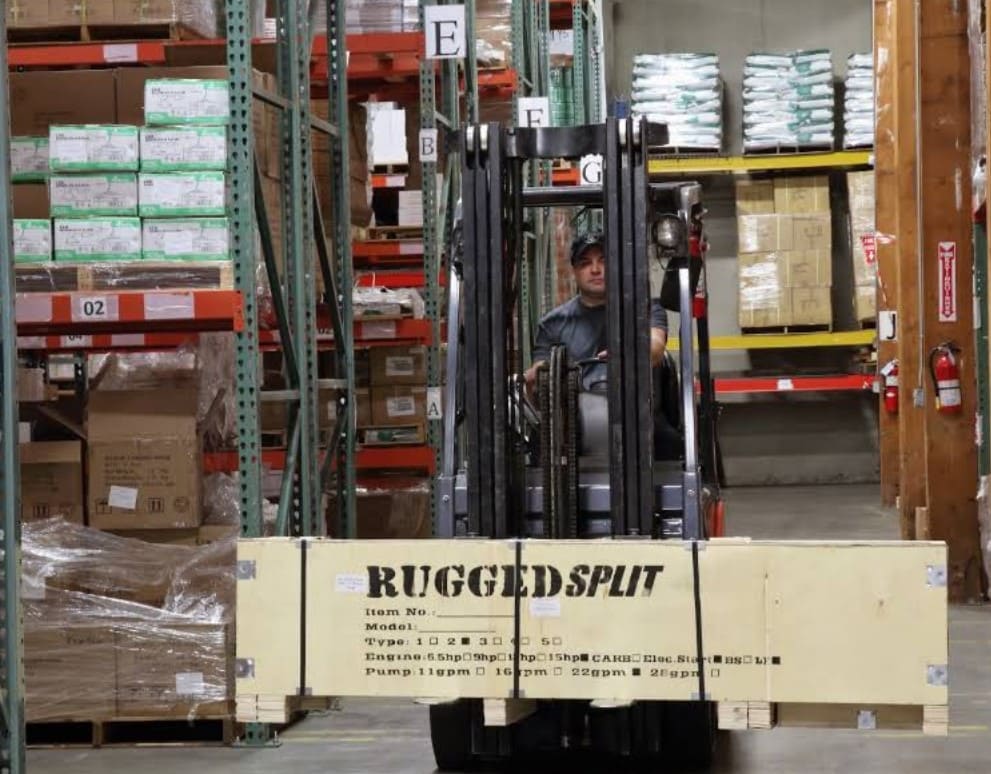 Warehouse team handling products for pick and pack fulfillment